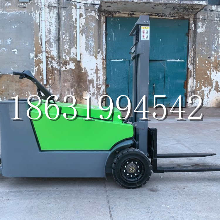 大连市小型电动叉车1吨2吨步行站驾式电瓶堆高充电装卸车液压升降车铲车